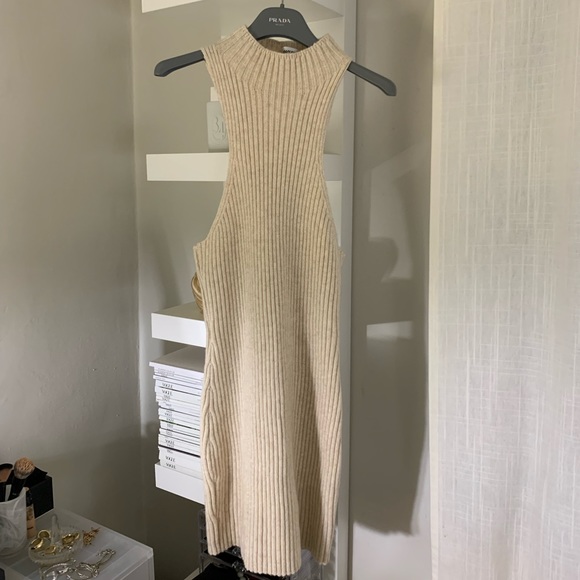 Danielle Guizio Pelle Rib Knit Mini Dress - Picture 7 of 13